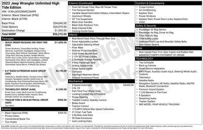2022 Jeep Wrangler Unlimited High Tide