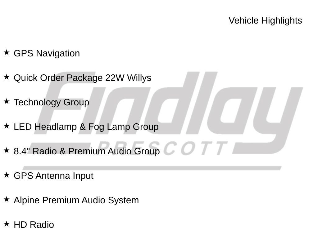 2023 Jeep Wrangler Willys