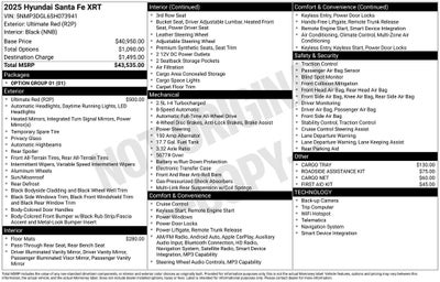 2025 Hyundai SANTA FE XRT