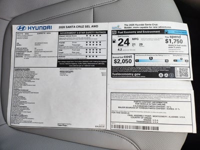 2026 Hyundai SANTA CRUZ SEL