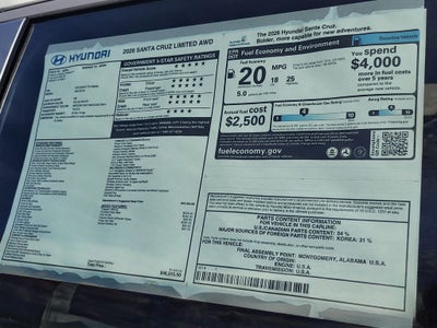 2026 Hyundai SANTA CRUZ Limited