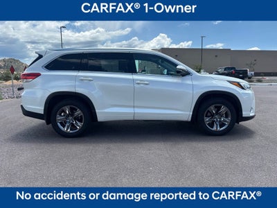 2019 Toyota Highlander Limited Platinum