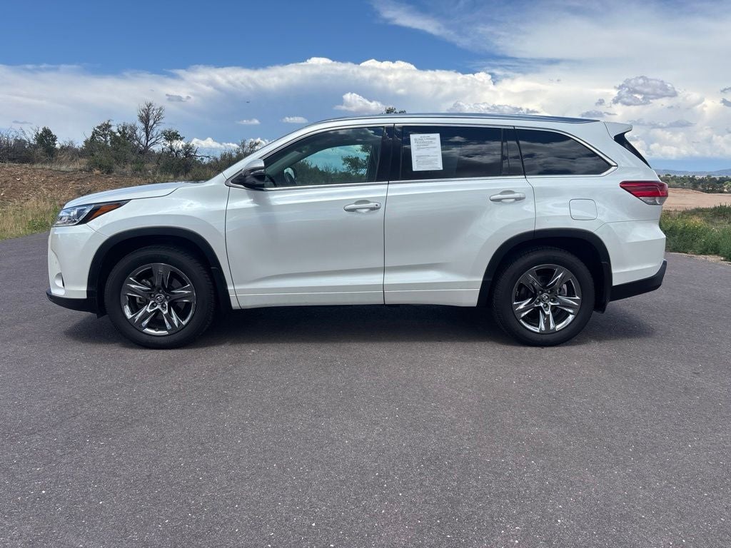 2019 Toyota Highlander Limited Platinum