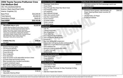 2006 Toyota Tacoma PreRunner V6