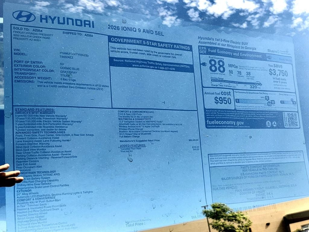 2026 Hyundai IONIQ 9 SEL