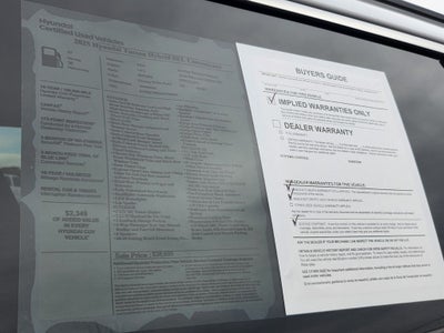 2025 Hyundai TUCSON HYBRID SEL Convenience