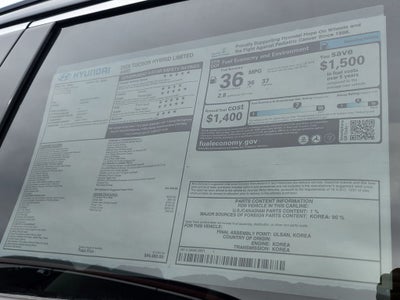 2026 Hyundai TUCSON HYBRID Limited