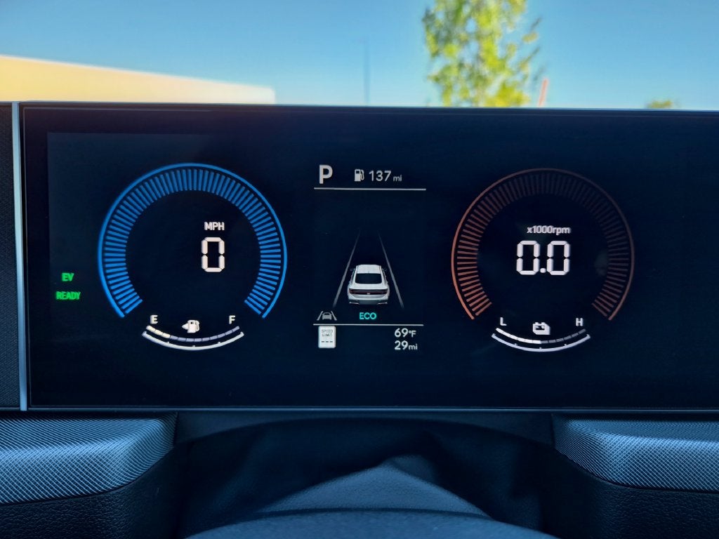 2027 Hyundai SONATA HYBRID Blue