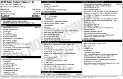 2023 Buick Envision Essence