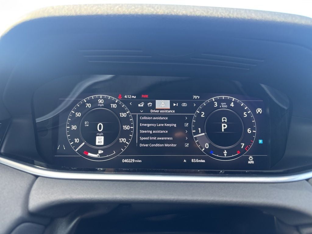 2020 Land Rover Range Rover Evoque SE